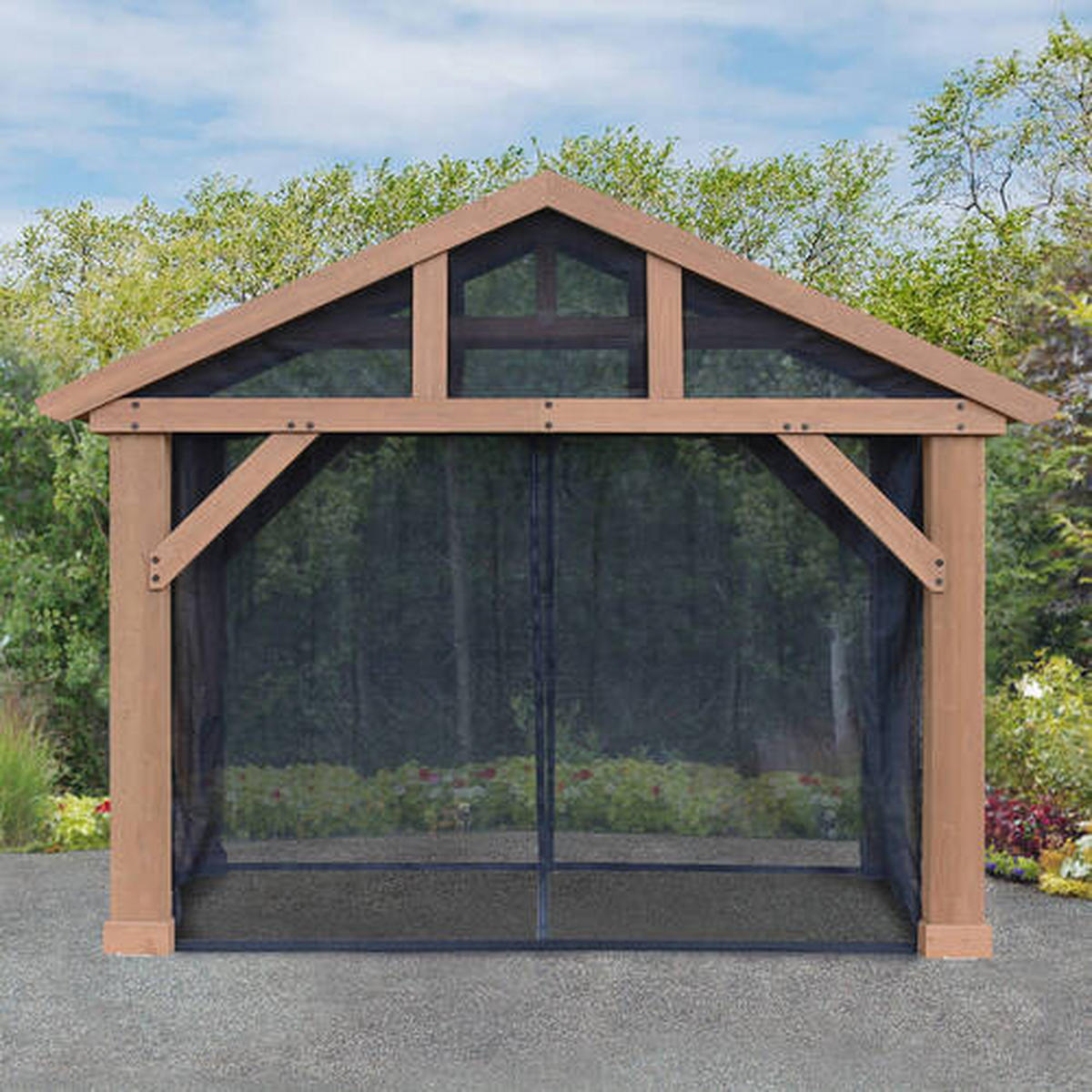 MOSKITONETZ  - Schwarz, Basics, Kunststoff - Ambia Garden