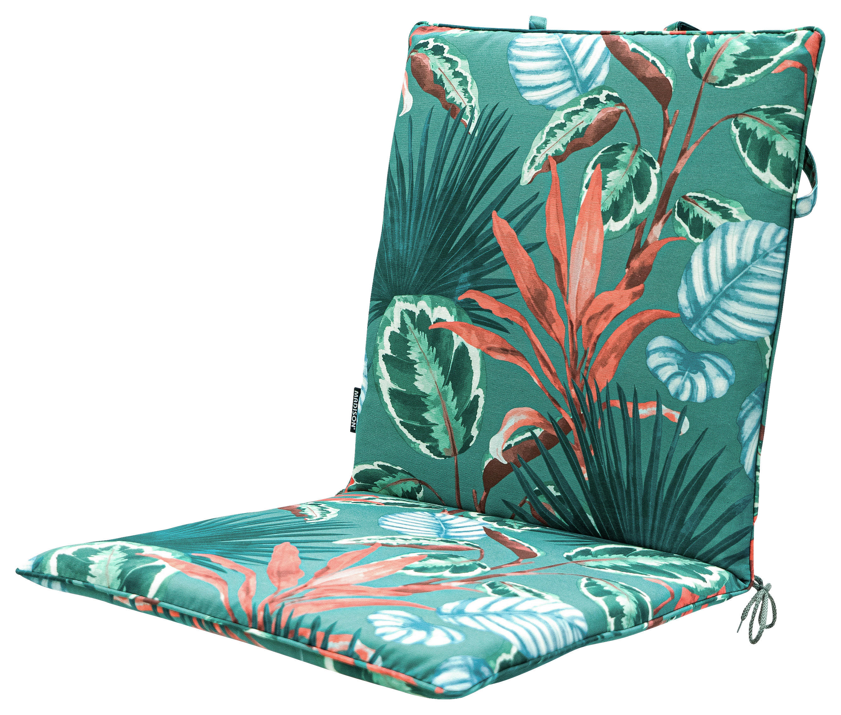 Grün Grau & Blatt-Motiv Sesselauflage kaufen mit