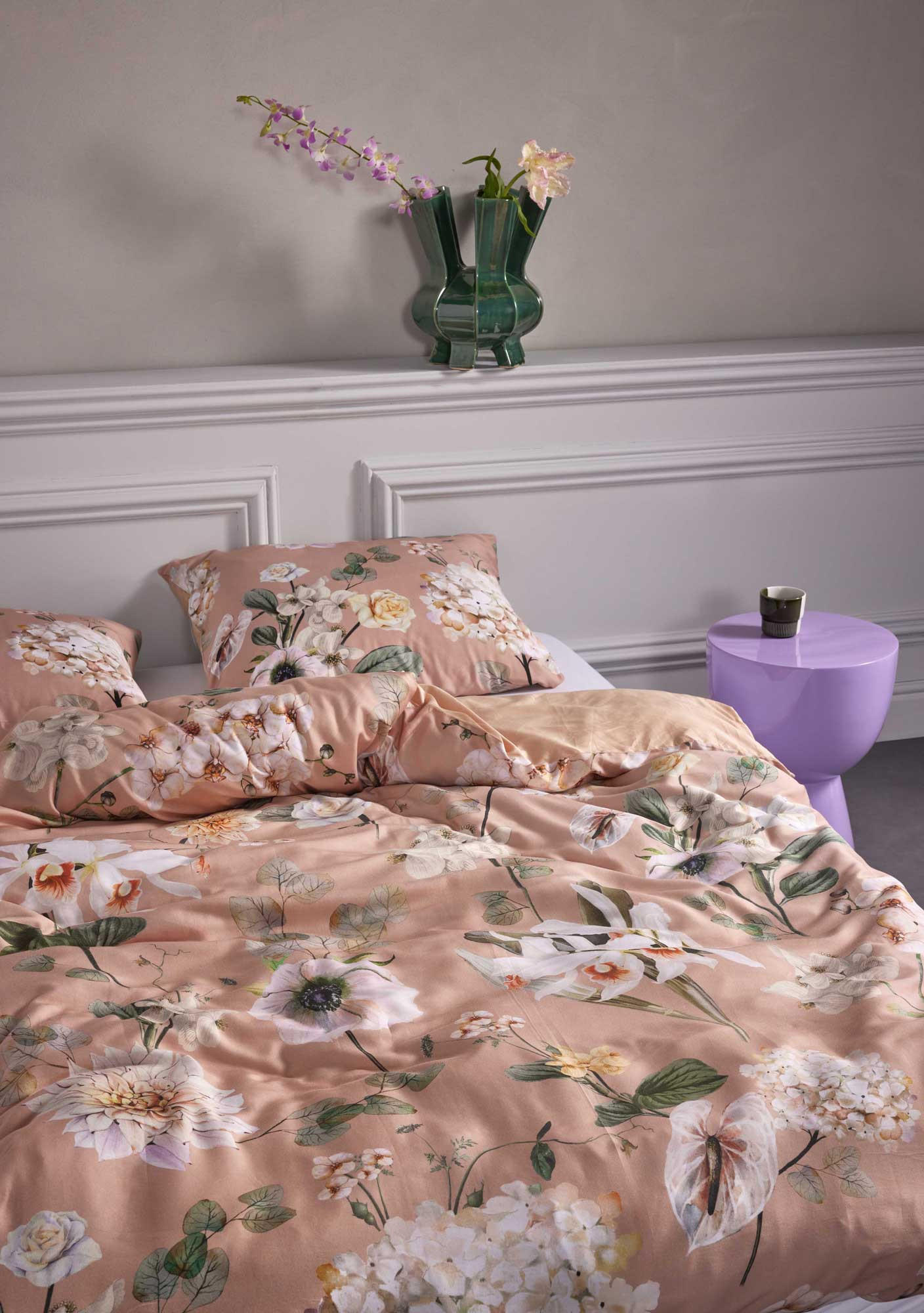 POSTELJNINA NOE 135/200 cm pink  - pink, Konvencionalno, tekstil (135/200cm) - Essenza