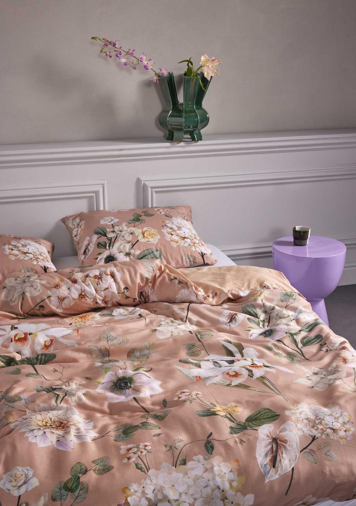 POSTELJNINA NOE 135/200 cm pink  - pink, Konvencionalno, tekstil (135/200cm) - Essenza