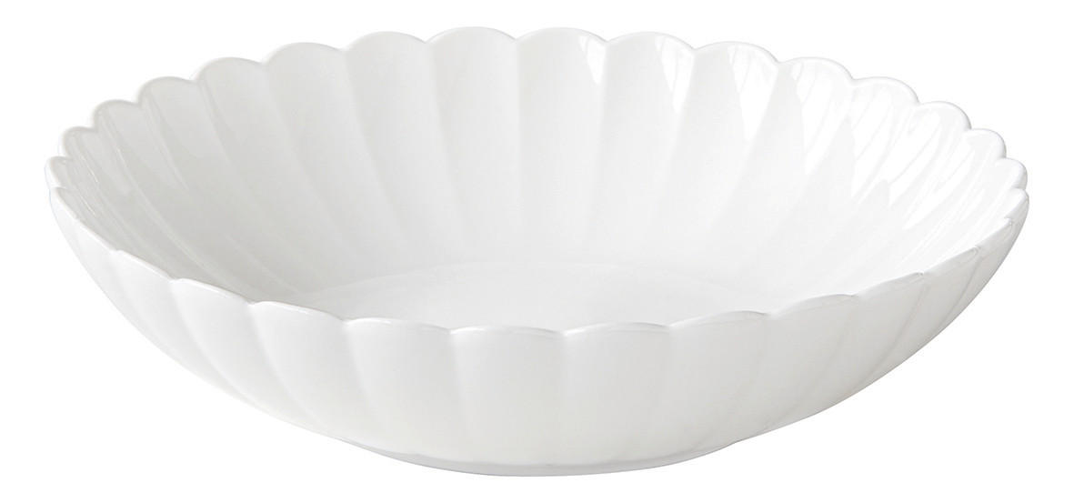 MÉLYTÁNYÉR 20/20 cm  - fehér, Romantik / Landhaus, kerámia (20/20cm) - Easy Life