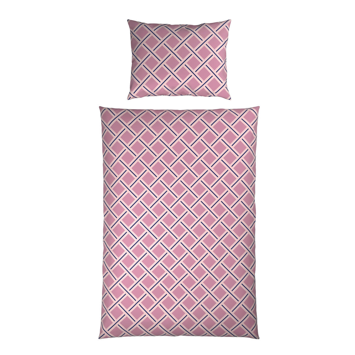 PÅSLAKANSET satin 150/210 cm  - mauve, textil (150/210cm) - Novel