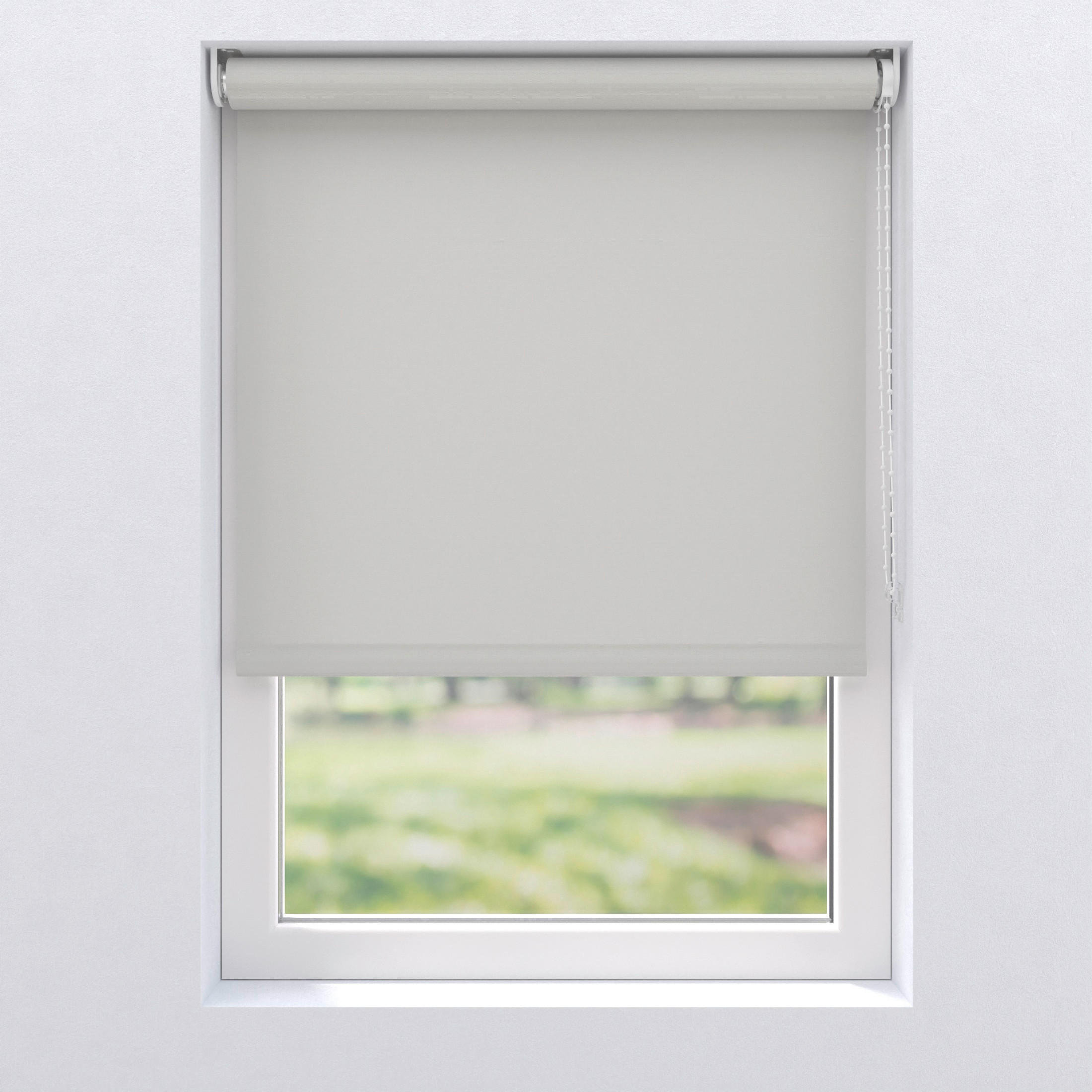 ROLLO  blickdicht  60/190 cm    - Grau, Basics, Kunststoff (60/190cm)
