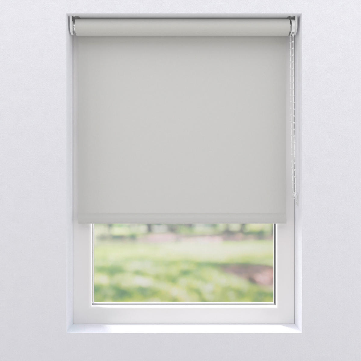 ROLLO  blickdicht  100/190 cm    - Grau, Basics, Kunststoff (100/190cm)