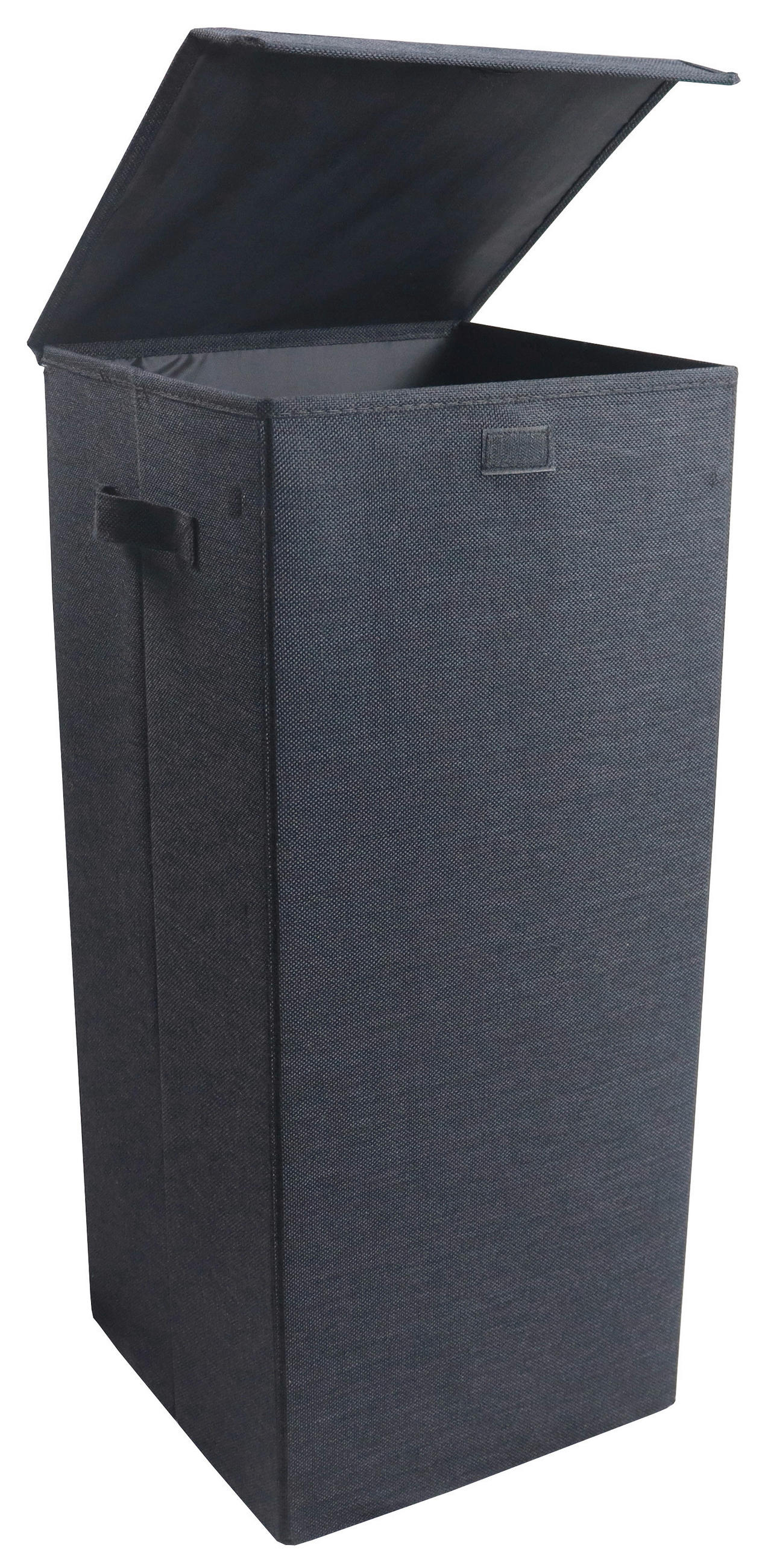 WÄSCHEKORB - Anthrazit, MODERN, Textil (30/70/30cm) - MID.YOU