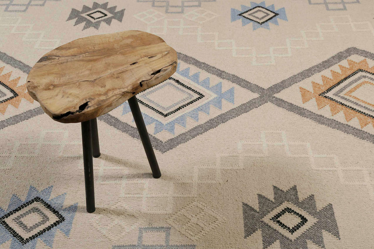 HANDWEBTEPPICH 80/150 cm Jong Multicolor  - Multicolor, KONVENTIONELL, Textil (80/150cm)