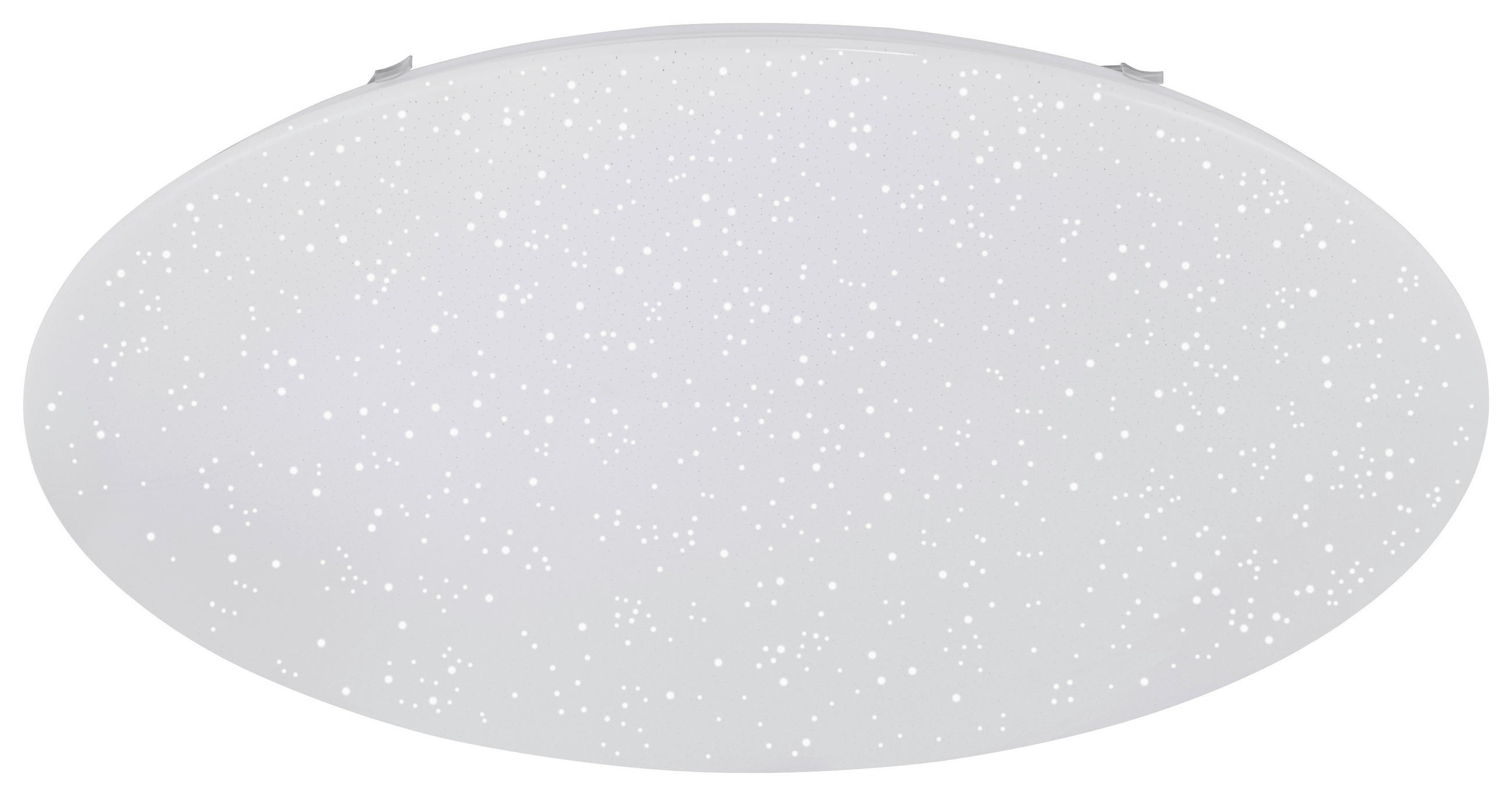 STROPNÉ LED SVIETIDLO, 77/14 cm  - biela, Basics, kov/plast (77/14cm)