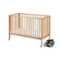 REISEBETT Jori Buchefarben  - Buchefarben, Basics, Holz (120/60/72cm) - tiSsi