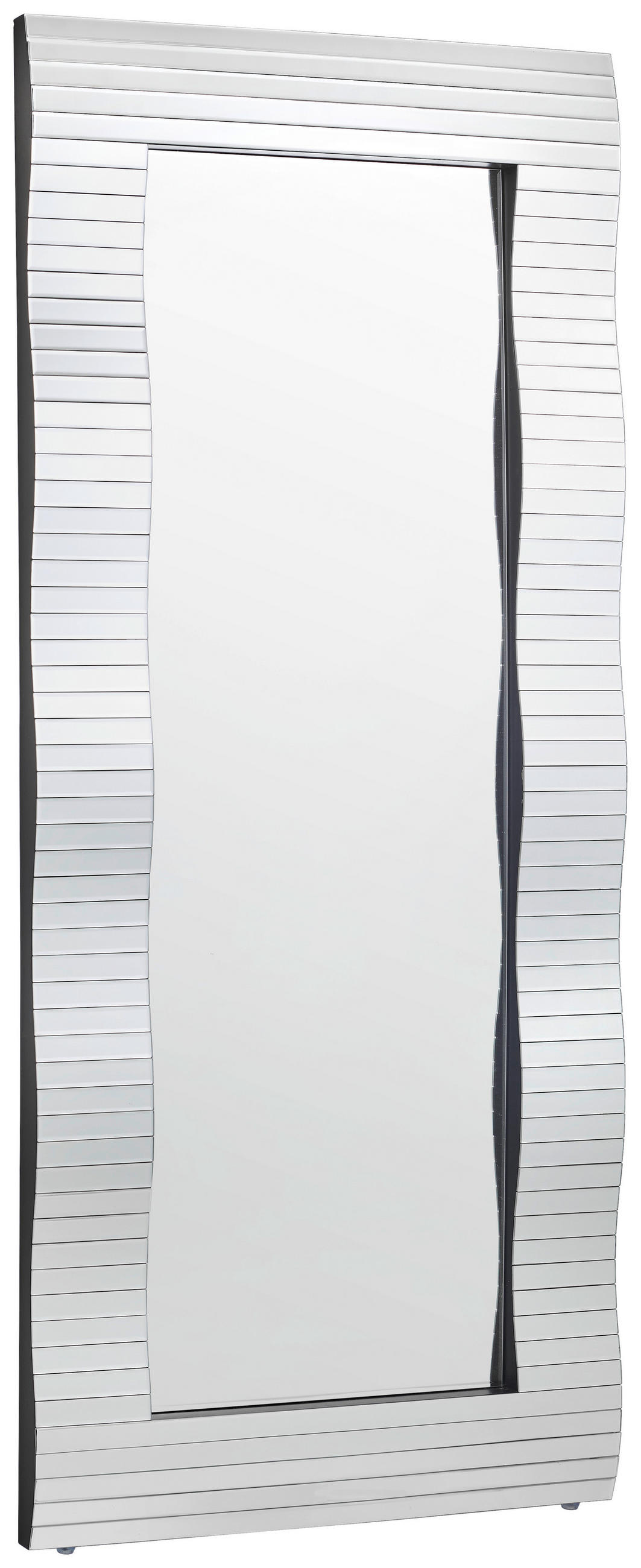 WANDSPIEGEL 80/180/5 cm  - Silberfarben, Lifestyle, Glas/Holzwerkstoff (80/180/5cm) - Xora
