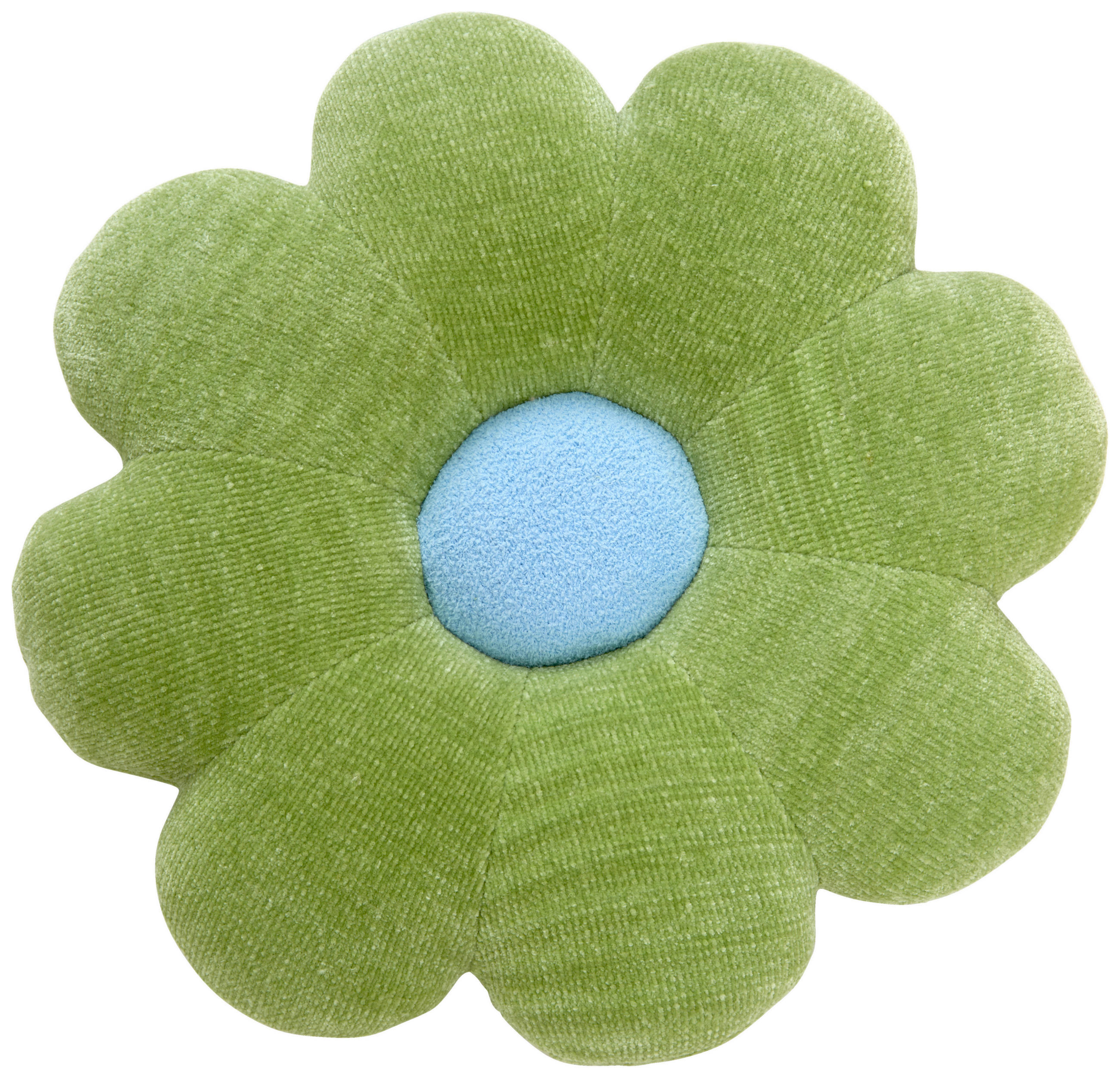 DEKORAČNÍ POLŠTÁŘ 55/55 cm - modrá/zelená, Trend, textil (55/55cm) - Esposa