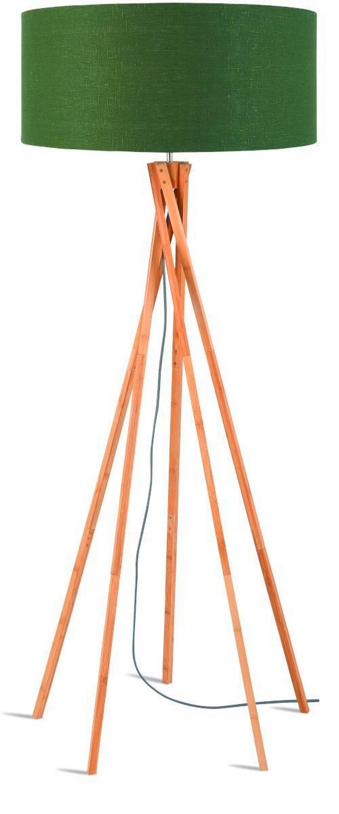 STEHLEUCHTE 60/60/160 cm    - Grün, Trend (60/60/160cm) - Good & Mojo