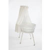 STUBENWAGEN-KOMPLETTSET Babybett Lounge Weiß   - Creme/Weiß, Basics, Holz/Textil (60/167/100cm) - Mionido