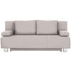 SCHLAFSOFA in Webstoff Naturfarben  - Chromfarben/Naturfarben, Design, Textil/Metall (197/88/89cm) - Xora