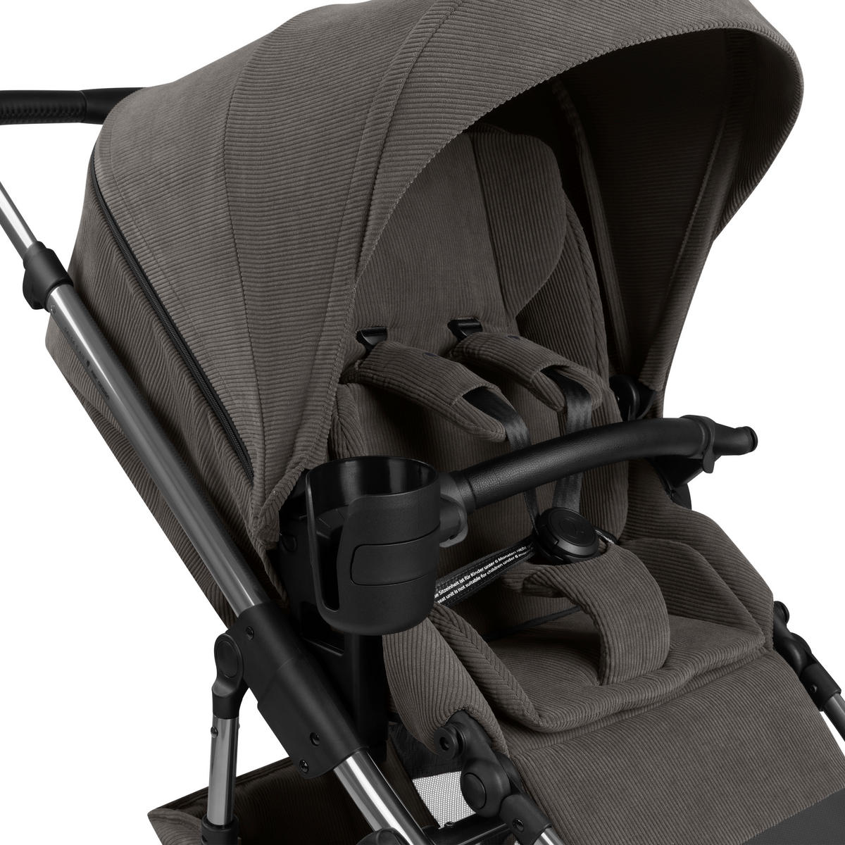 KOMBIKINDERWAGEN Salsa 5 Air  - Anthrazit/Hellgrau, Basics, Metall - ABC Design