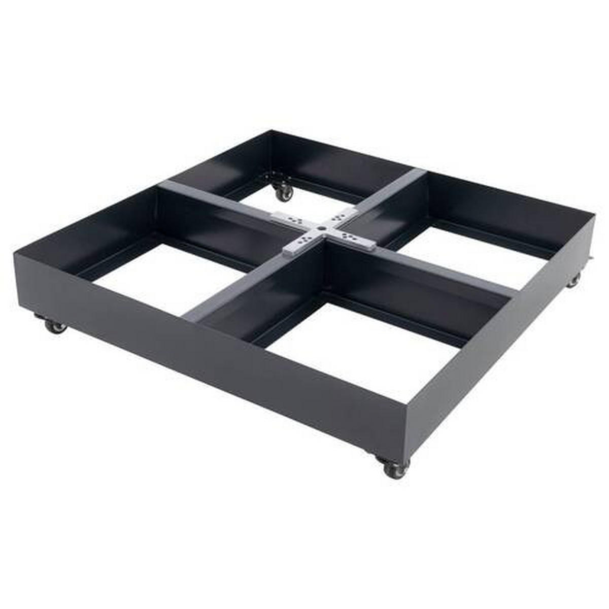NAPERNYŐ ÁLLVÁNY - antracit/szürke, Basics, műanyag/fém (88/20/88cm) - Doppler