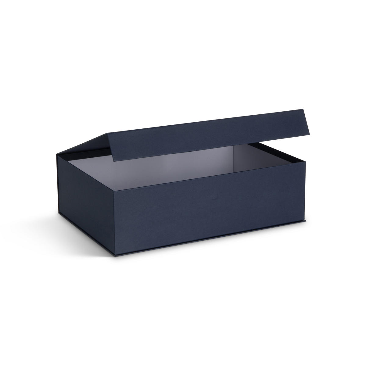AUFBEWAHRUNGSBOX    29.5/42.5/13 cm  - Dunkelblau, Basics, Karton/Papier (29.5/42.5/13cm)