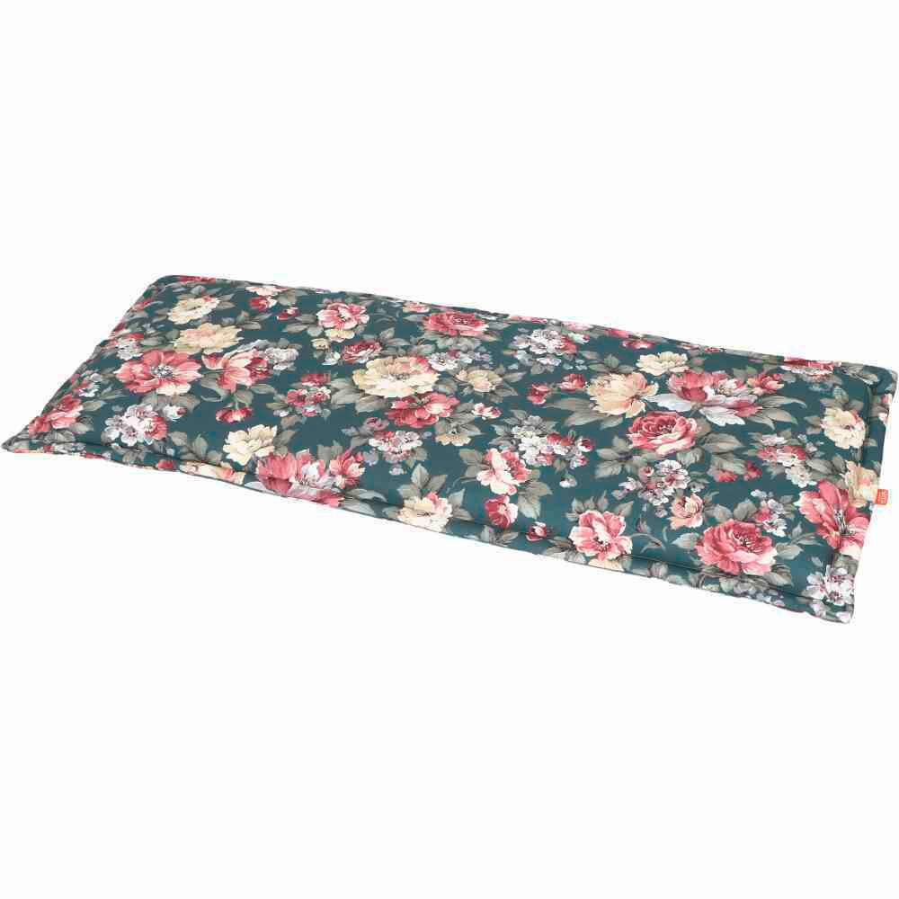 BANKAUFLAGE Blume  - Petrol, KONVENTIONELL, Textil (44/8/110cm) - Siena Garden