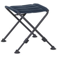 CAMPINGHOCKER - Anthrazit/Dunkelblau, KONVENTIONELL, Textil/Metall (66/47/52cm) - Siena Garden