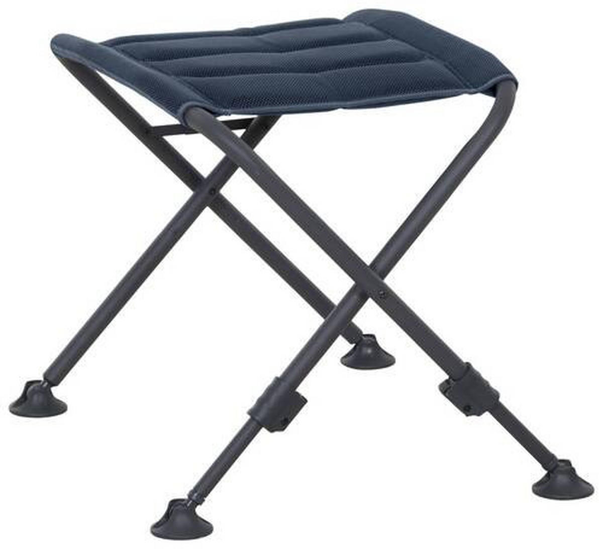 CAMPINGHOCKER - Anthrazit/Dunkelblau, KONVENTIONELL, Textil/Metall (66/47/52cm) - Siena Garden