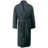 BADEMANTEL S Unisex  - Dunkelgrau/Grau, Basics, Naturmaterialien/Textil (Snull) - Aquanova