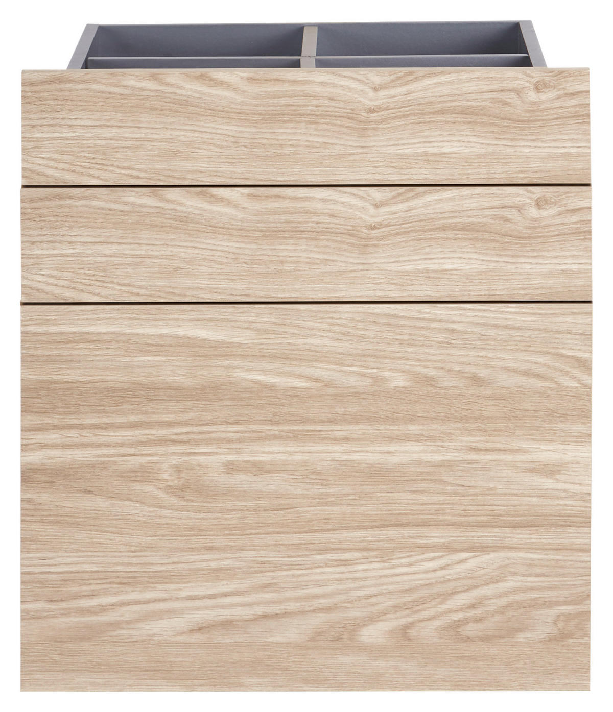 SCHUBLADENSET 45,3/50,3/46,8 cm   - Eichefarben, Konventionell, Holzwerkstoff (45,3/50,3/46,8cm) - Hom`in