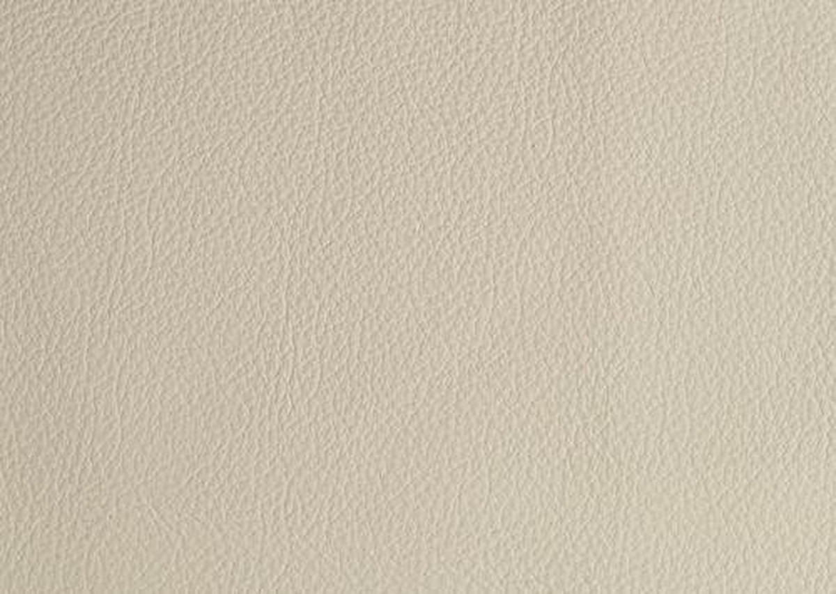 RELAXSESSEL in Leder Creme  - Creme/Schwarz, Design, Leder/Metall (64/112/80cm) - Cantus