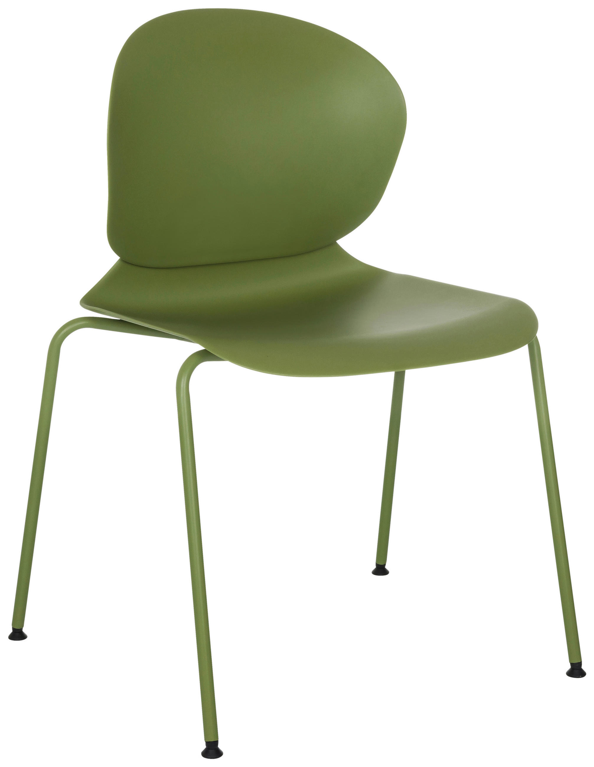 BESUCHERSTUHL  in Grün  - Grün, MODERN, Kunststoff/Metall (56/80/54cm) - MID.YOU