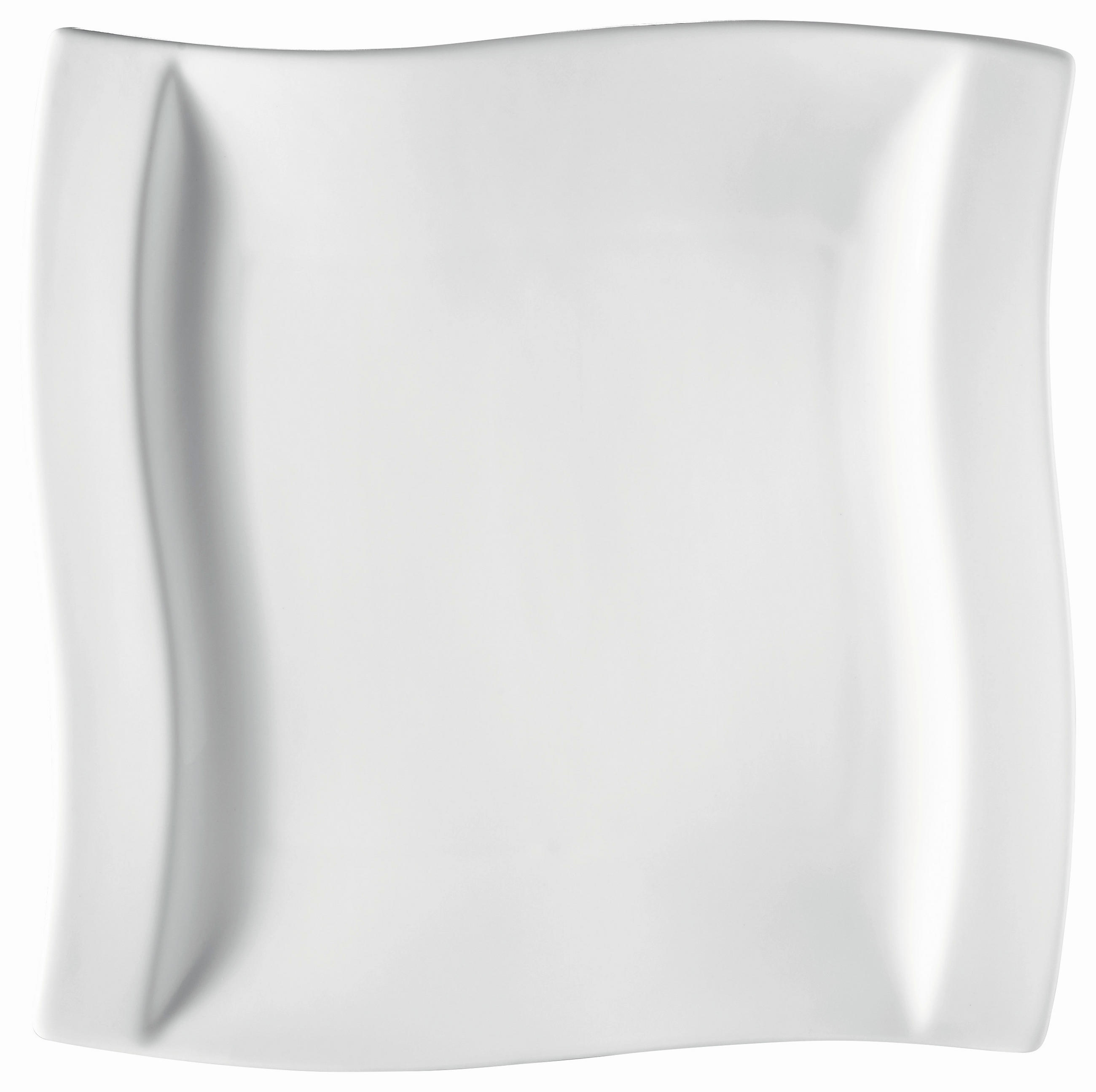 MĚLKÝ TALÍŘ, keramika, 26/26,5 cm - bílá, Konvenční, keramika (26/26,5cm) - Novel