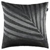 KISSENHÜLLE J!Leaf 40/40 cm  - Anthrazit/Schwarz, Basics, Textil (40/40cm) - Joop!