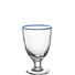 DESSERTSCHALE - Blau/Transparent, Basics, Glas (10,00/16,00/10,00cm) - Leonardo DESSERTSCHALE - Blau/Transparent, Basics, Glas (10,00/16,00/10,00cm) - Leonardo