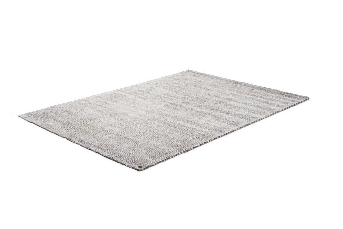 HANDWEBTEPPICH 140/200 cm Silberfarben  - Silberfarben, Basics, Textil (140/200cm) - Tom Tailor