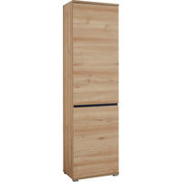 GARDEROBENSCHRANK  in 54/200/40 cm  - Anthrazit/Buchefarben, Basics, Holzwerkstoff (54/200/40cm) - Carryhome