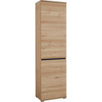 GARDEROBENSCHRANK  in 54/200/40 cm  - Anthrazit/Buchefarben, Basics, Holzwerkstoff (54/200/40cm) - Carryhome