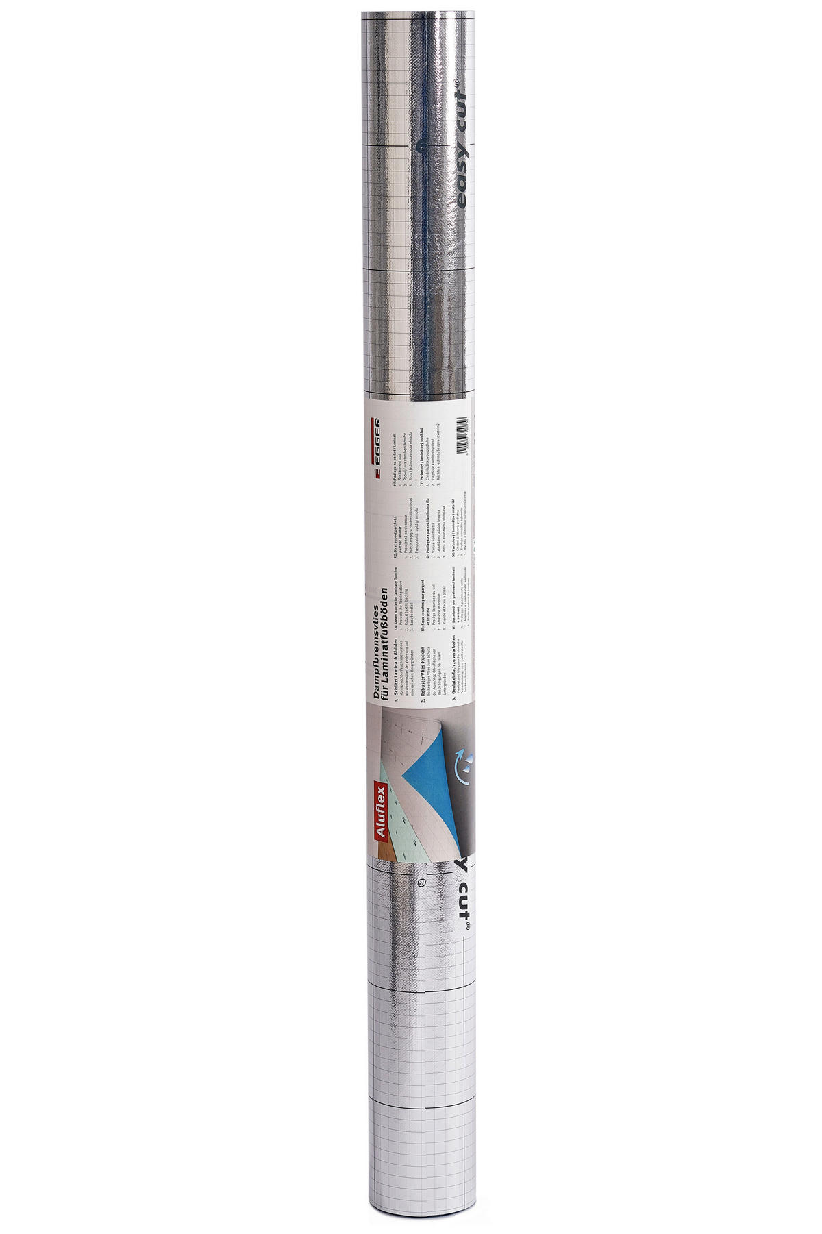 Dämmunterlage Alu Flex 100/12/12 cm  - Silberfarben, KONVENTIONELL, Kunststoff (100/12/12cm) - Egger Holzwerkstoffe