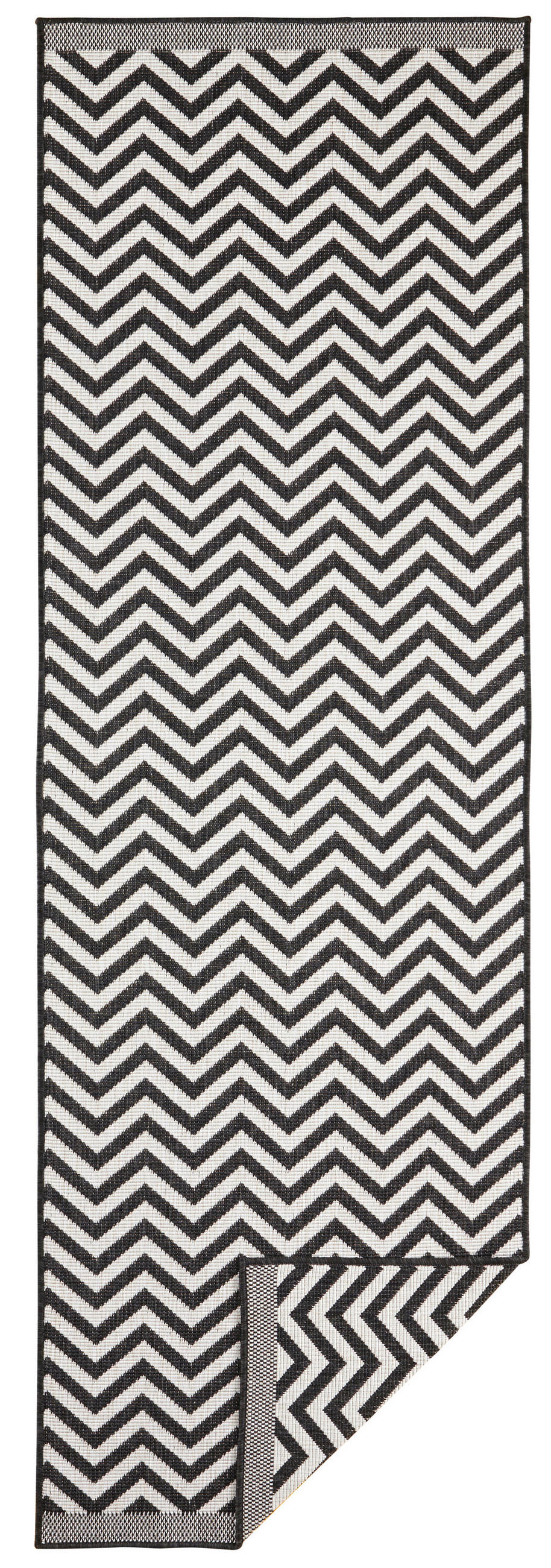LÄUFER 80/250 cm Twin Supreme  - Creme/Schwarz, Design, Kunststoff (80/250cm)