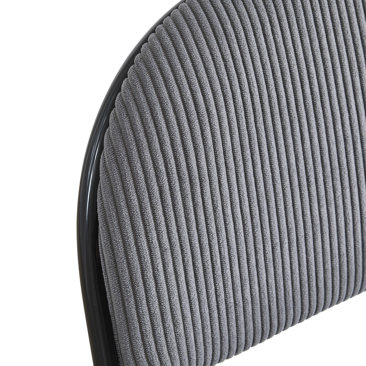ÖSSZEHAJTHATÓ SZÉK fém, textil szürke, fekete  - fekete/szürke, Basics, textil/fém (46,5/79/47cm) - Boxxx