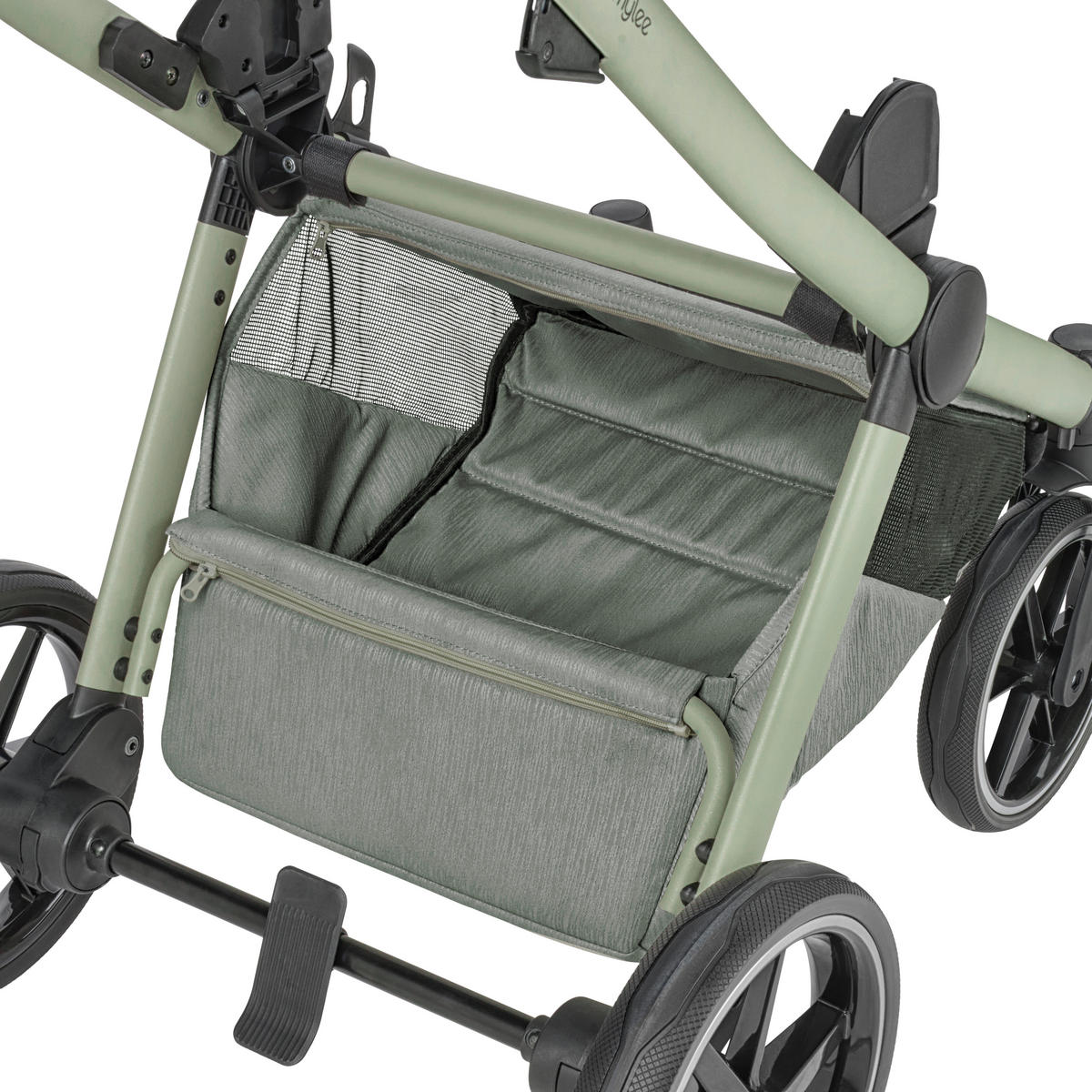 KINDERWAGENSET  - Mintgrün, Trend, Kunststoff/Textil (100/59/106cm) - Jimmylee