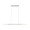 LED-HÄNGELEUCHTE 125/2,5/150 cm  - Grau, Design, Kunststoff/Metall (125/2,5/150cm) - Neuhaus PURE