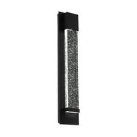 VÄGGLAMPA FÖR UTOMHUS - klar/svart, Design, metall/glas (12/40/7cm) - Eglo