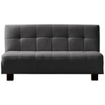 SCHLAFSOFA Juice in Anthrazit  - Anthrazit/Schwarz, Design, Textil/Metall (165/92/102cm) - Novel