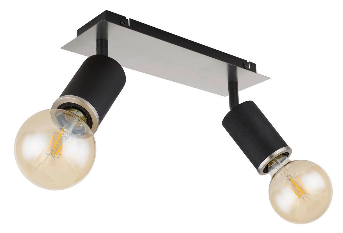 REFLEKTOR JOSEBA  - boje nikla/crna, Basics, drvo/metal (31/10/18cm) - Globo