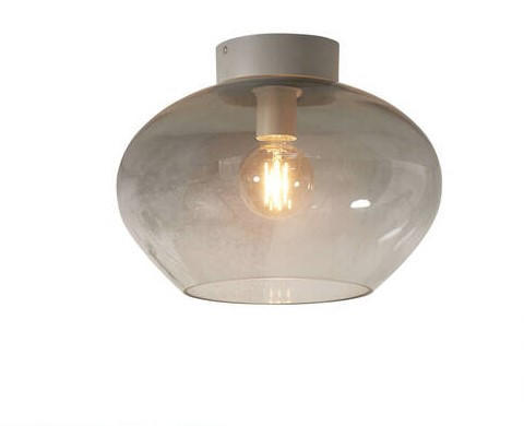 DECKENLEUCHTE 35/30 cm    - Hellgrau, Trend, Glas (35/30cm) - It's about Romi