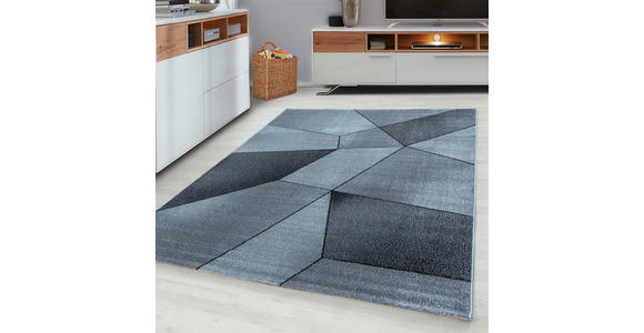 WEBTEPPICH 80/150 cm Beta Grau - Grau, Basics, Textil (80/150cm) - Novel