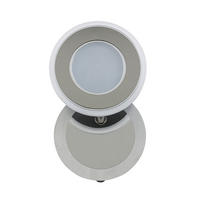 LED-SPOTLIGHT 12/9,5/19,4 cm   - kromfärg/nickelfärgad, Design, metall/plast (12/9,5/19,4cm) - Novel