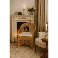 SESSEL Honig    - Honig, Natur, Holz (65/85/65cm) - MID.YOU