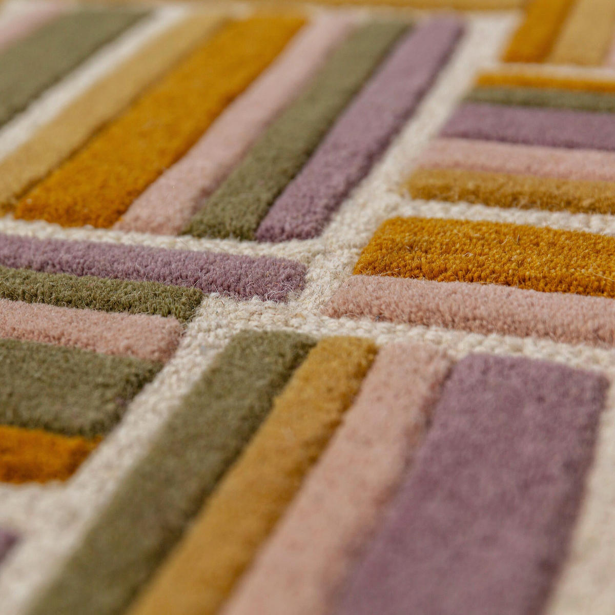 WOLLTEPPICH 160/230 cm Flieder  - Flieder, Basics, Textil (160/230cm)