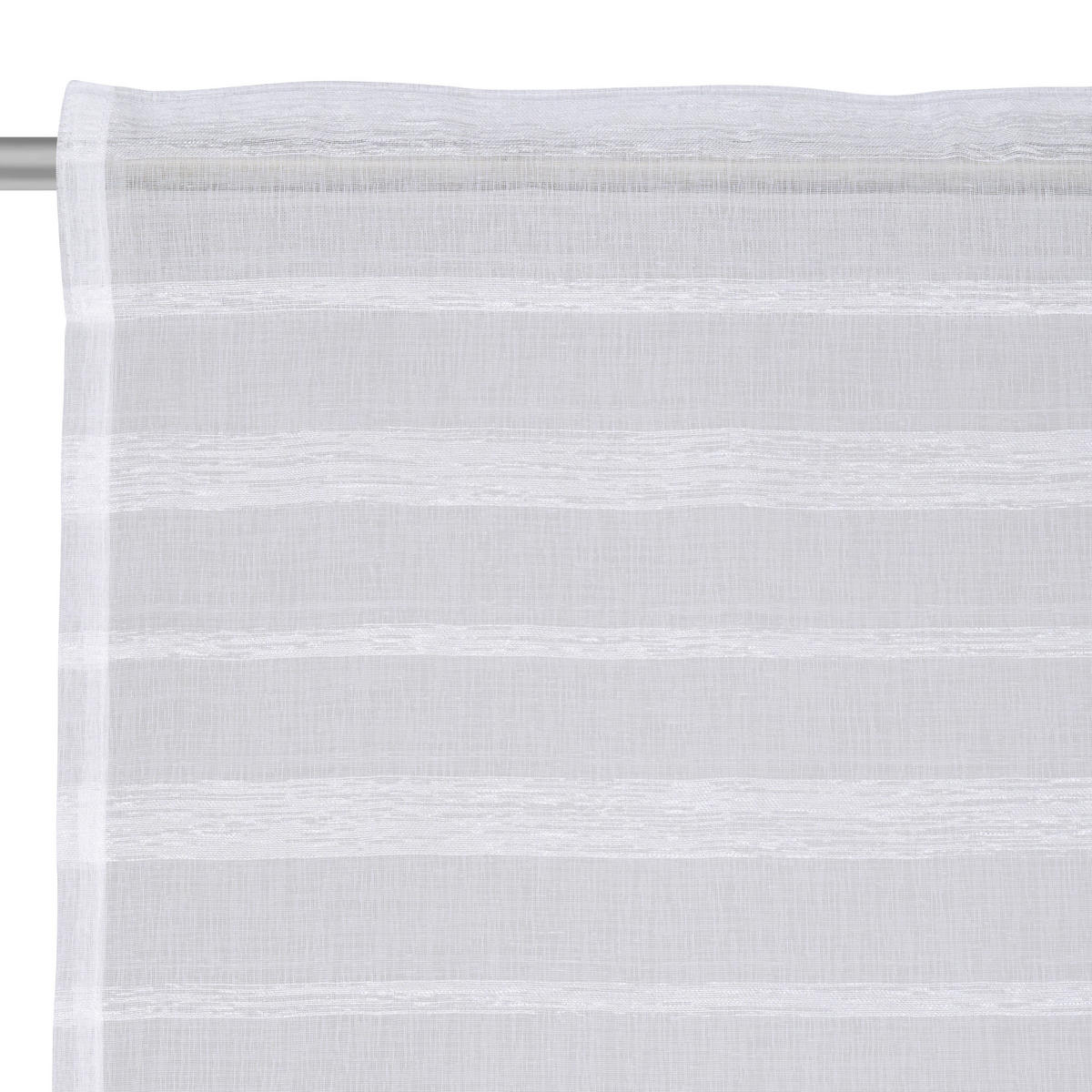 FERTIGVORHANG  halbtransparent  135/245 cm  2 Stück  - Weiß, Basics, Textil (135/245cm) - Esposa