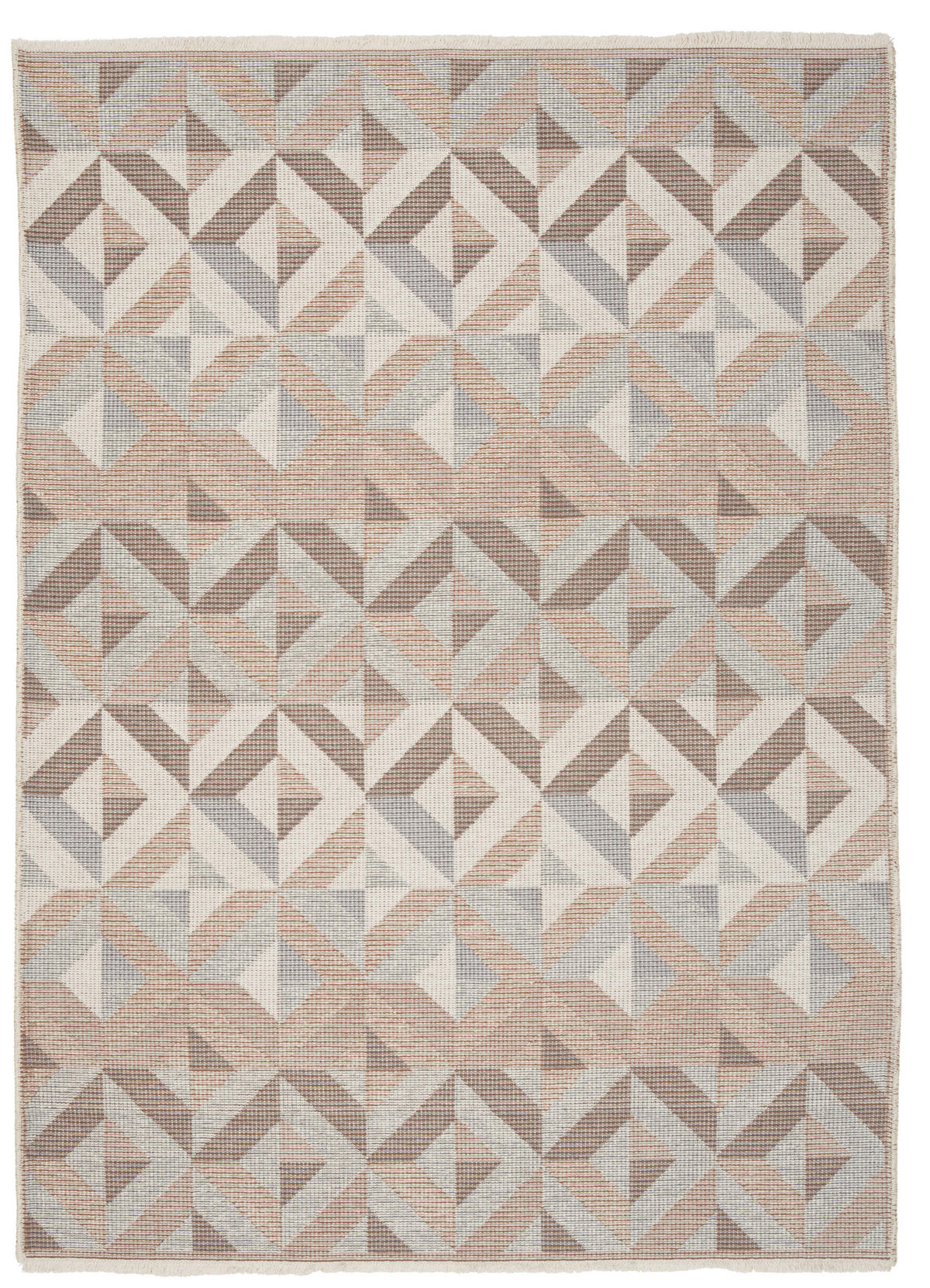 PLOCHO TKANÝ KOBEREC, 120/170 cm, sivá, béžová - sivá/béžová, Lifestyle, textil (120/170cm) - Novel