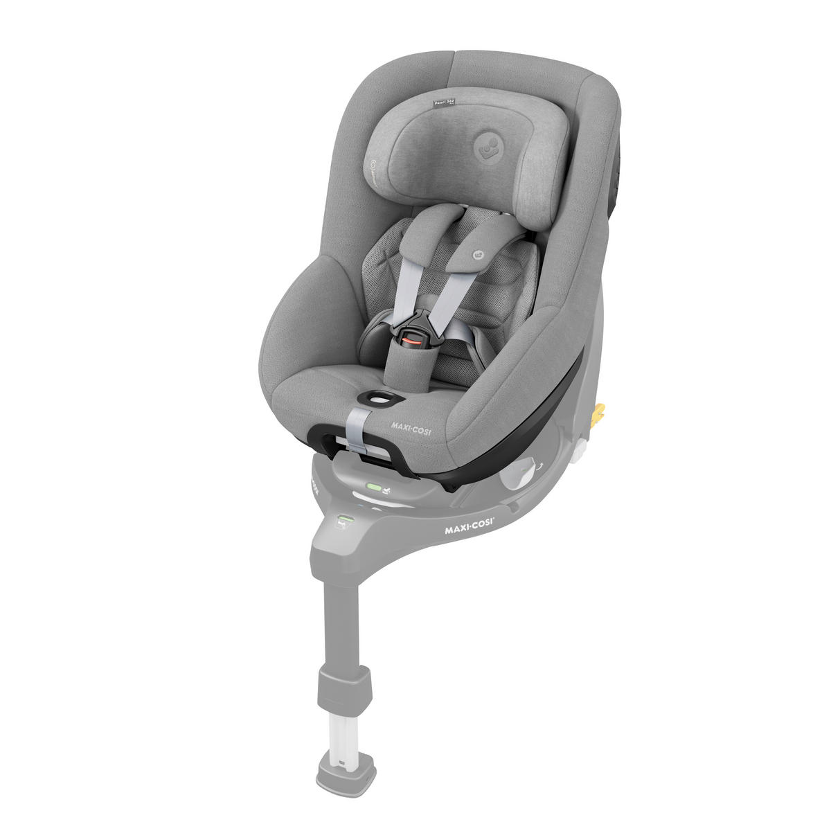 DJEČJA AUTOSJEDALICA  Pearl 360 Pro  - svijetlo siva, Basics, tekstil/metal (43,2/49,6/71,4cm) - Maxi-Cosi