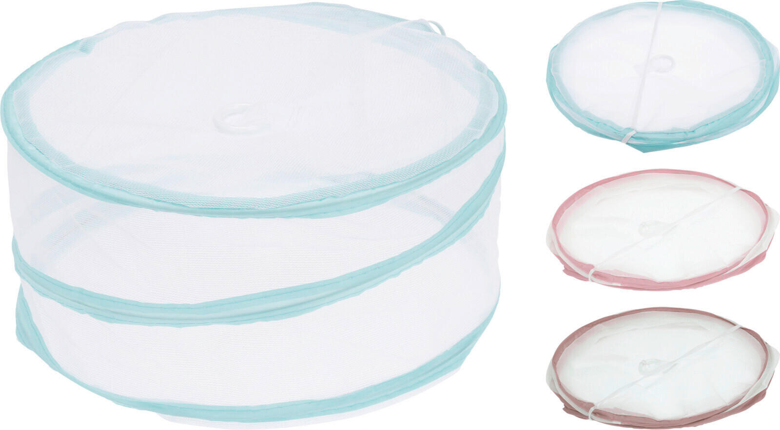 KRYT NA POTRAVINY    - viacfarebná, Basics, textil (30/30/14.5cm)